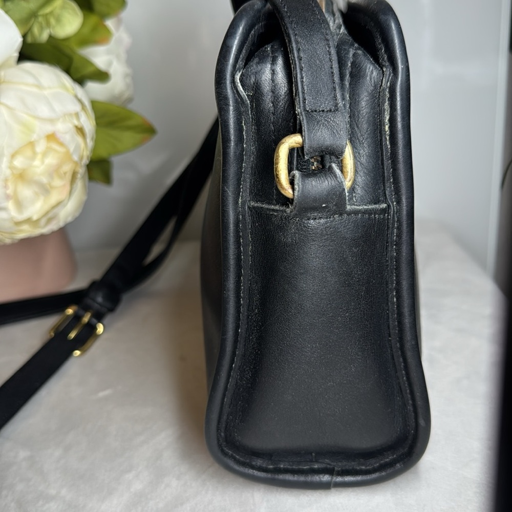 Coach Black Leather Crossbody Bag - Picture 5 of 13